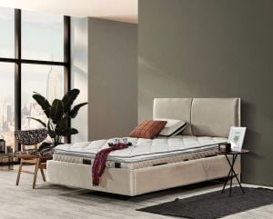 Plain 120X200 Tek Kişilik Yatak, Karyola Seti EY2001