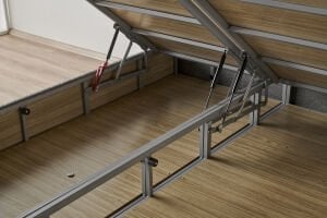 Truva 90x190 Tek Kişilik Baza Başlık Seti