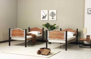 İnci Ranza 90x190 ARM005 Siyah + Ceviz