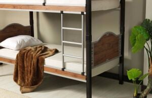 İnci Ranza 90x190 ARM005 Siyah + Ceviz