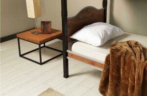 İnci Ranza 90x200 ARM006 Siyah + Ceviz