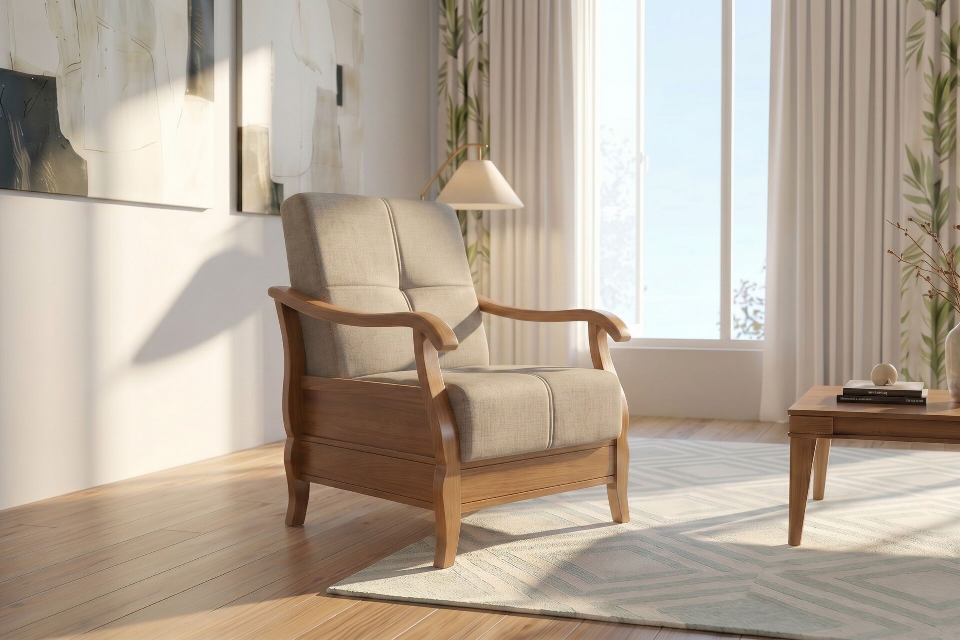 MD Mimoza Scandinavian Sofa Set MDN160