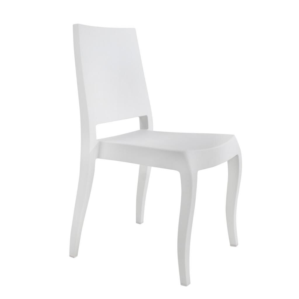 Class-X Mat Beyaz Mutfak Sandalyesi PPT1014