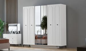 Bohem Beyaz Gardırop TN0120