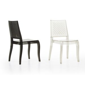 Class-XC Füme Transparan Mutfak Sandalyesi PPT1015