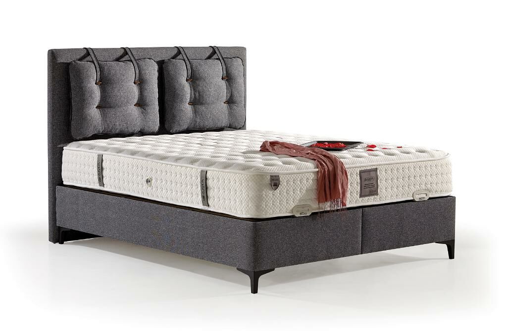MD Golf 140x200 Çift Kişilik Yatak, Baza, Başlık Seti GM166