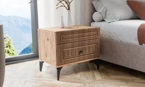 Bohem Ceviz Komodin TN0123