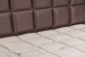 Calmante 150x200 Çift Kişilik Yatak, Baza, Başlık Seti PV1410
