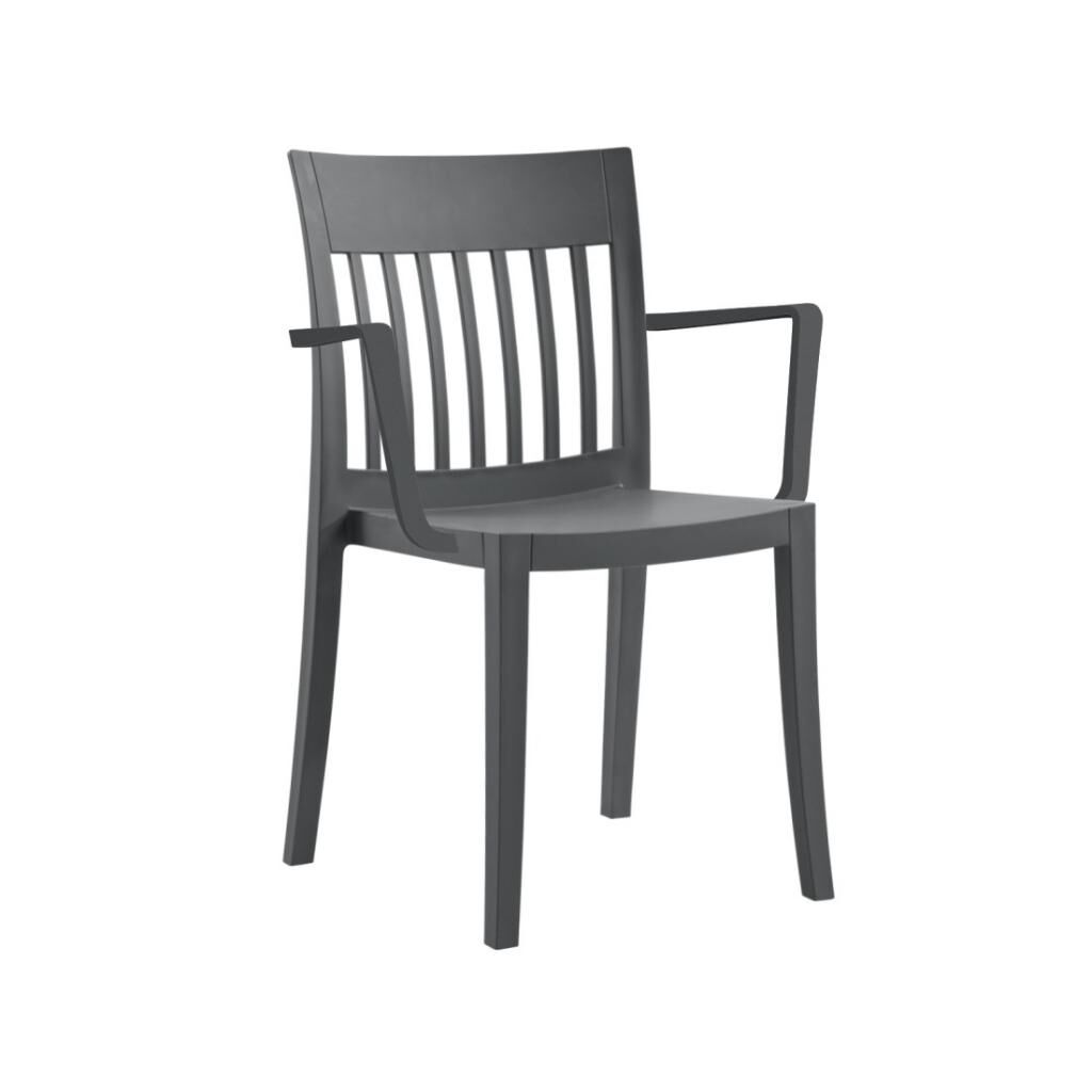 Eden-K Antrasit Kollu Mutfak Sandalyesi PPT1024