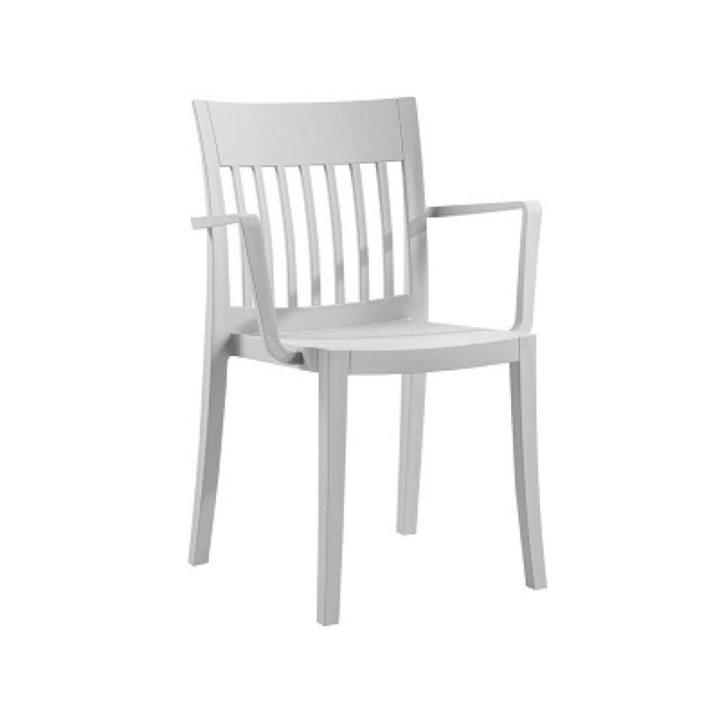 Eden-K Açık Gri Kollu Mutfak Sandalyesi PPT1027