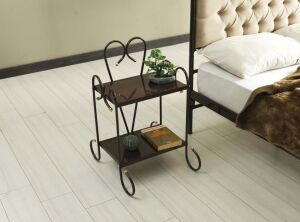 Pedesa Metal Karyola 140x190 ARM061 Kahve