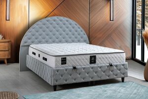 Cold Bed 90x190 Tek Kişilik Yatak, Baza, Başlık Seti PV1412