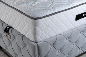 Cold Bed 90x190 Tek Kişilik Yatak, Baza, Başlık Seti PV1412
