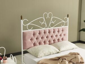 Pedesa Metal Karyola 160x200 ARM064 Pembe