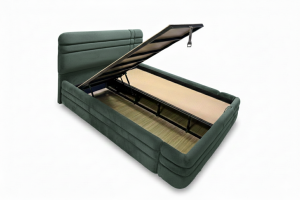 Royal Yeşil 150 x 200 Çift Kişilik Baza, Başlık Seti PV1321