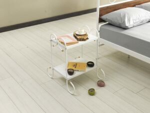 Bitez Metal Karyola 150x200 ARM082 Beyaz + Ceviz