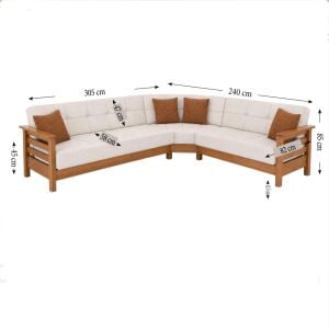MD Royal İskandinav Oval Köşe Takımı MDN104