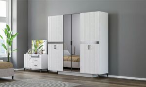 Konak Beyaz Gardırop TN0155