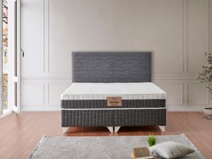 Optima 140x190 Çift Kişilik Yatak, Baza, Başlık Seti MBL1016