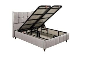 Blue 90X190 Tek Kişilik Yatak, Baza, Başlık Seti EY2006