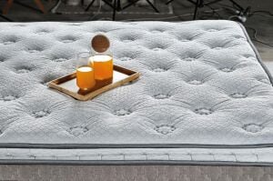 Blue 140X190 Çift Kişilik Yatak, Baza, Başlık Seti EY2006