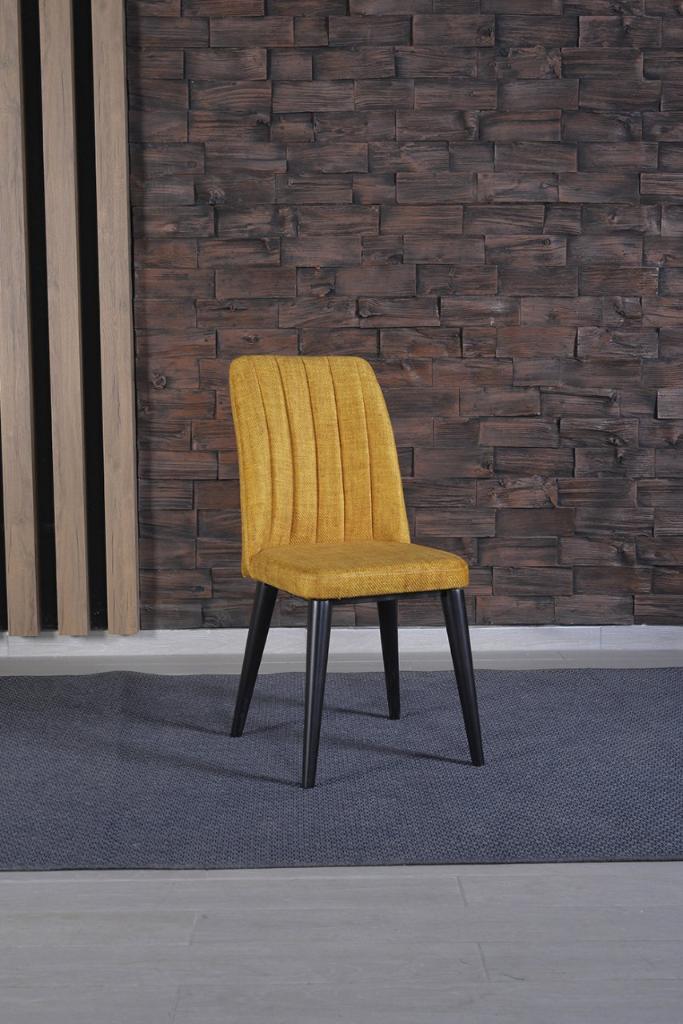 MD Retro Yellow Chair U132-F