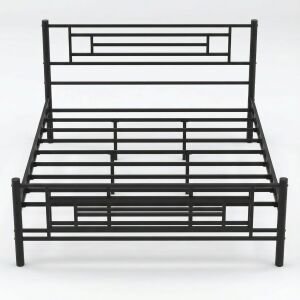 Agora Çift Kişilik Metal Karyola 160x200 Siyah