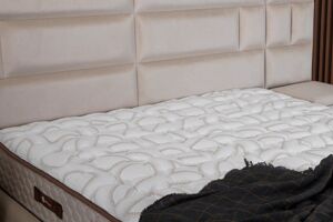 Latex 100x200 Tek Kişilik Yatak, Baza, Başlık Seti PV1415