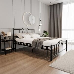 Bella Metal Karyola 140x190 ARM142 Siyah