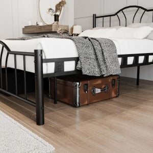 Bella Metal Karyola 140x190 ARM142 Siyah