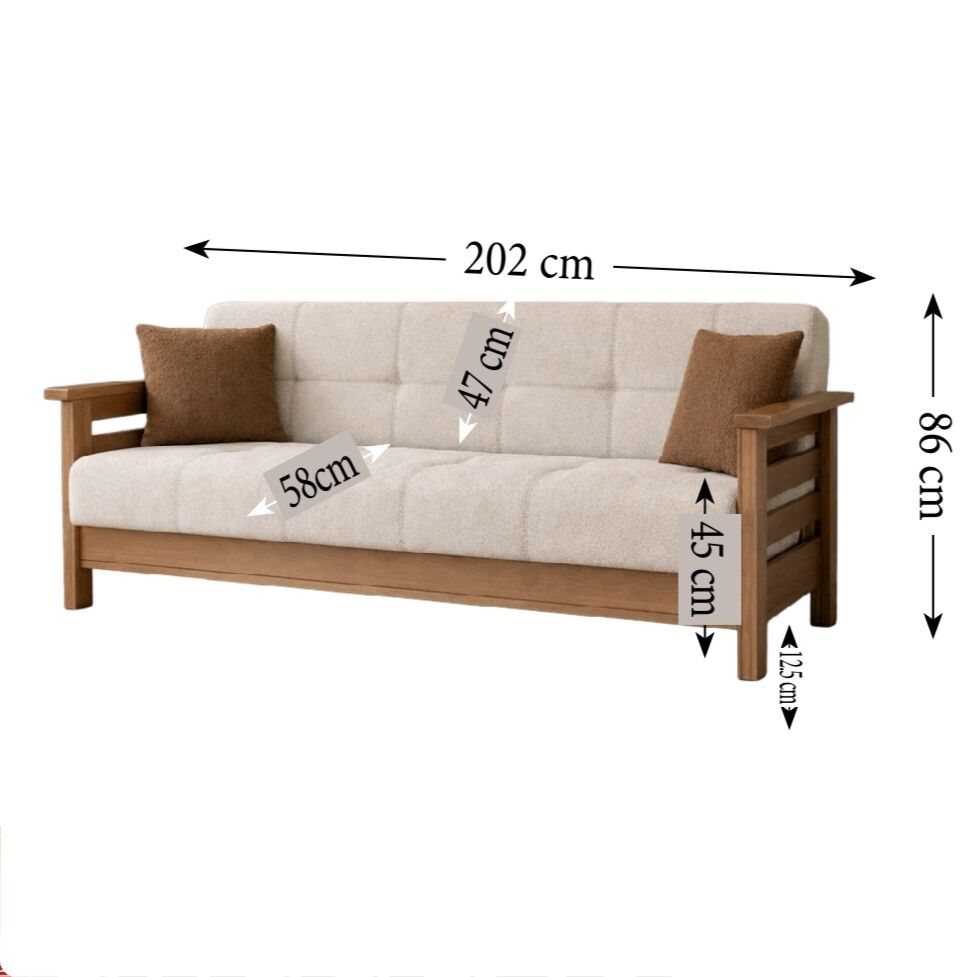 MD Royal Scandinavian Sofa MDN106