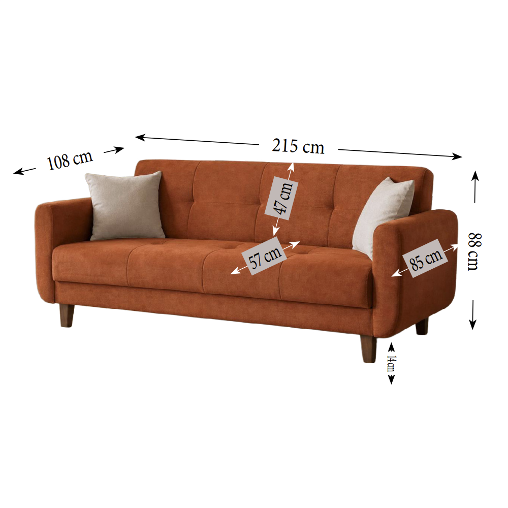 MD Menekse 2 Sofa MDN108