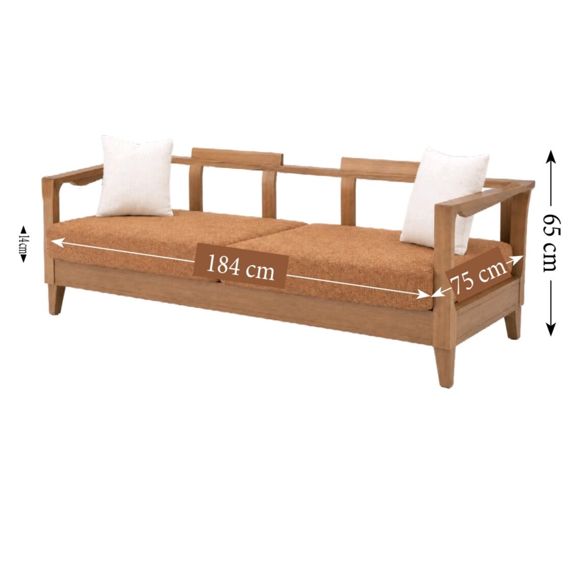 MD Flamingo Scandinavian Sofa MDN112
