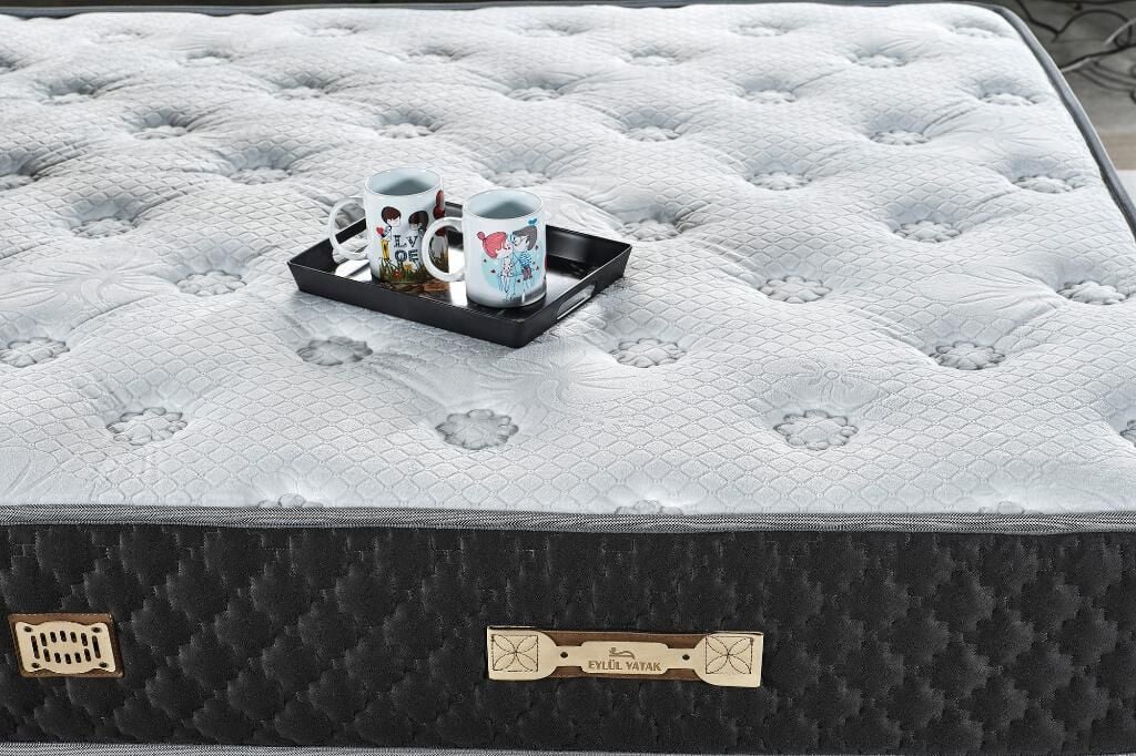 Borjan 100X200 Single Mattress, Divan Base, Headboard Set EY2008