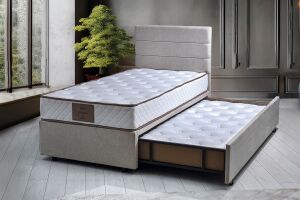 Pepe 120x200 Tek Kişilik Yatak, Baza, Başlık Seti PV1416