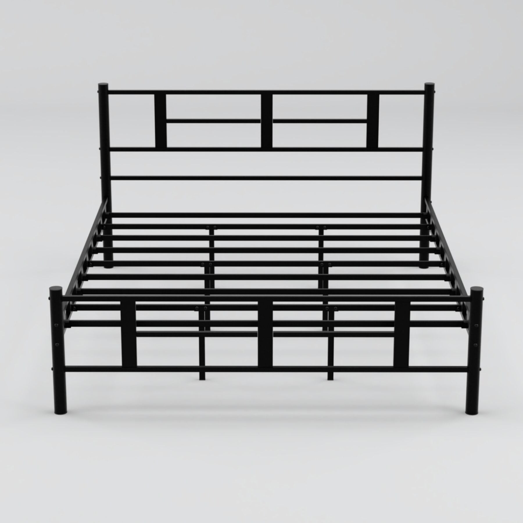 Karma Double Metal Bedstead 160x200 Black