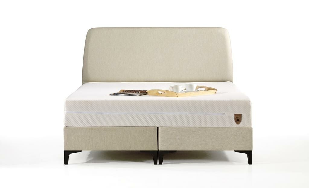 MD Berlin 180x200 Double Mattress, Divan Base, Headboard Set GM172