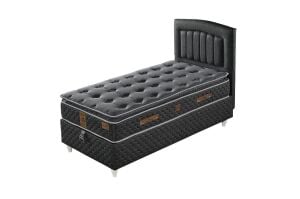 Kayra 90X190 Tek Kişilik Yatak, Baza, Başlık Seti EY2010