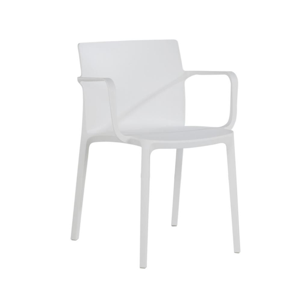 Evo-K Beyaz Kollu Mutfak Sandalyesi PPT1091