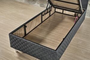 Kayra 120X200 Tek Kişilik Yatak, Baza, Başlık Seti EY2010