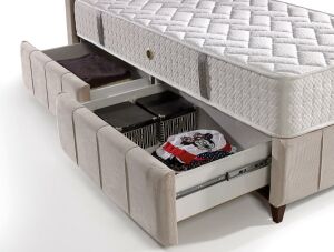 MD Polo - Smart 120x200 Tek Kişilik Yatak, Baza, Başlık Seti GM175