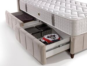 MD Polo - Smart 120x200 Tek Kişilik Yatak, Baza, Başlık Seti GM175