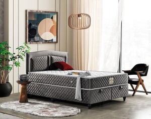 İnci 150X200 Çift Kişilik Yatak, Baza, Başlık Seti EY2011