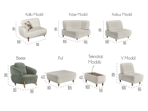 Odesa Köşe Koltuk ASM1038