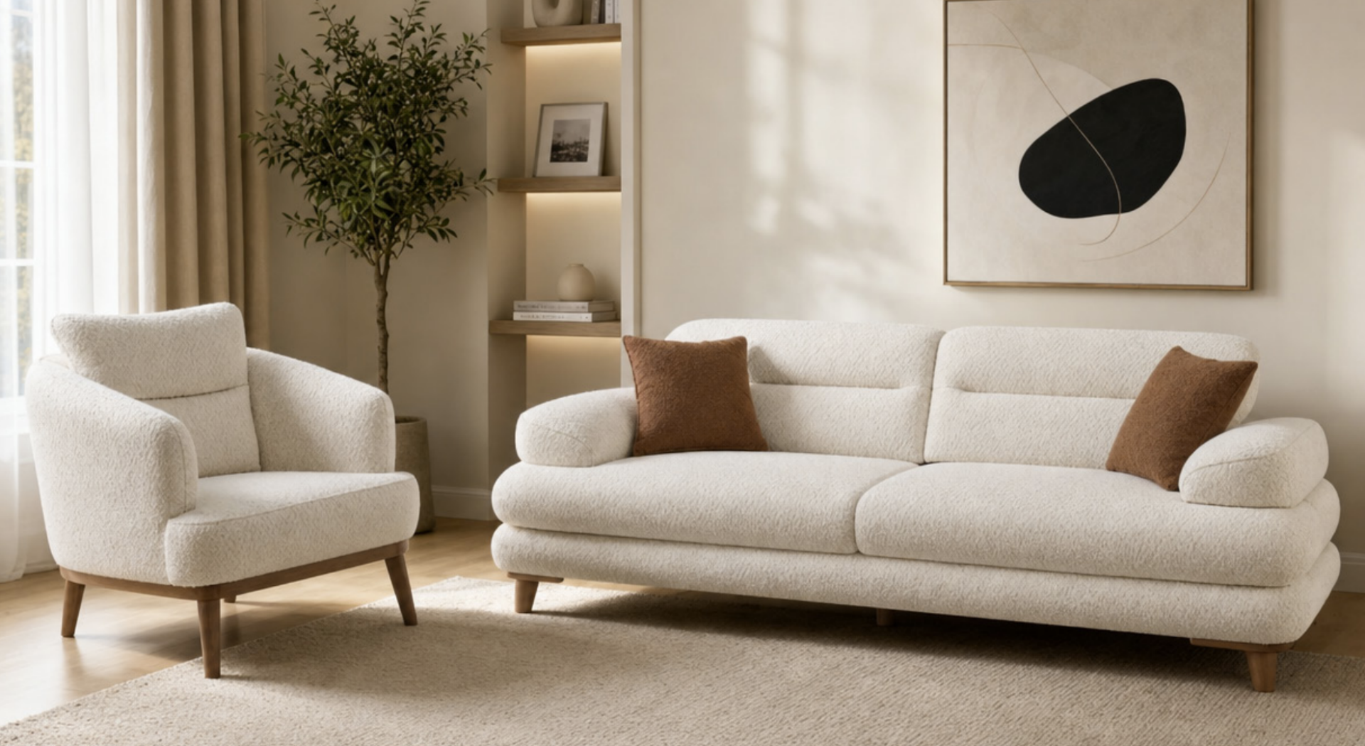 MD Karemela Sofa Set MDN168