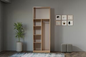 Royal Gardırop Köşe Takımı % 100 MDF - Atlantik Çam TN0231