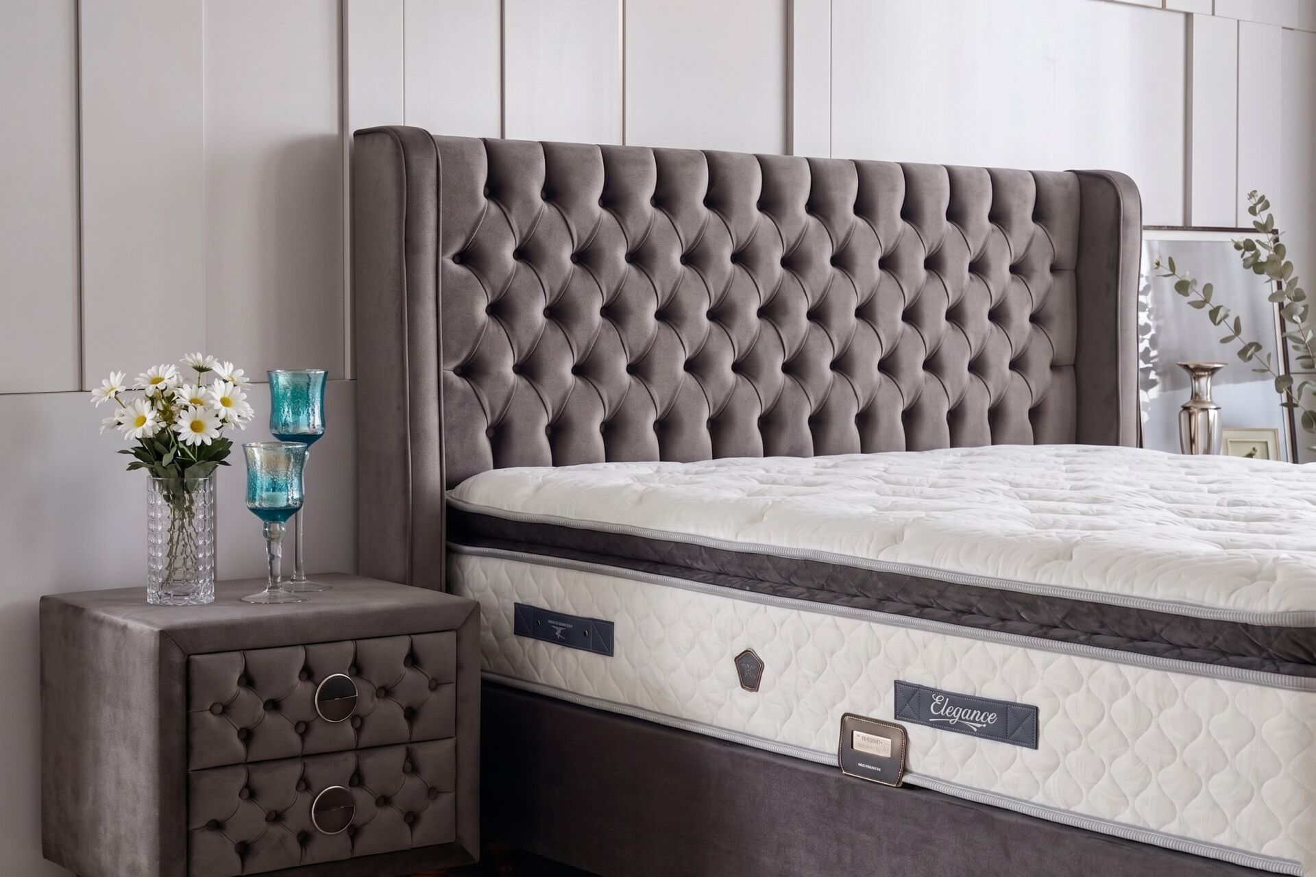 Elegance 160 cm Çift Kişilik Baza Başlığı CP1319