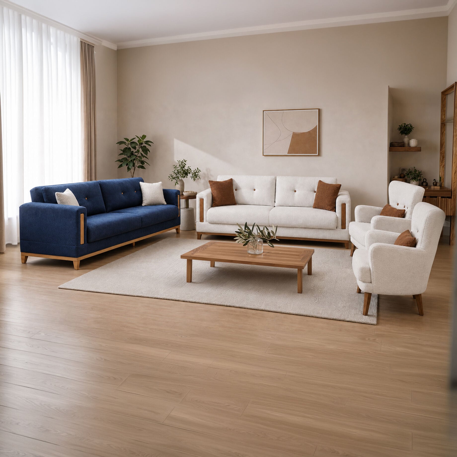 MD Orkide Sofa Set MDN116
