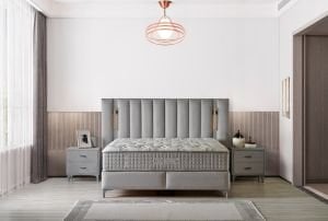 Cold Effect 150 x 200 Çift Kişilik Yatak, Baza, Başlık Seti CB3301