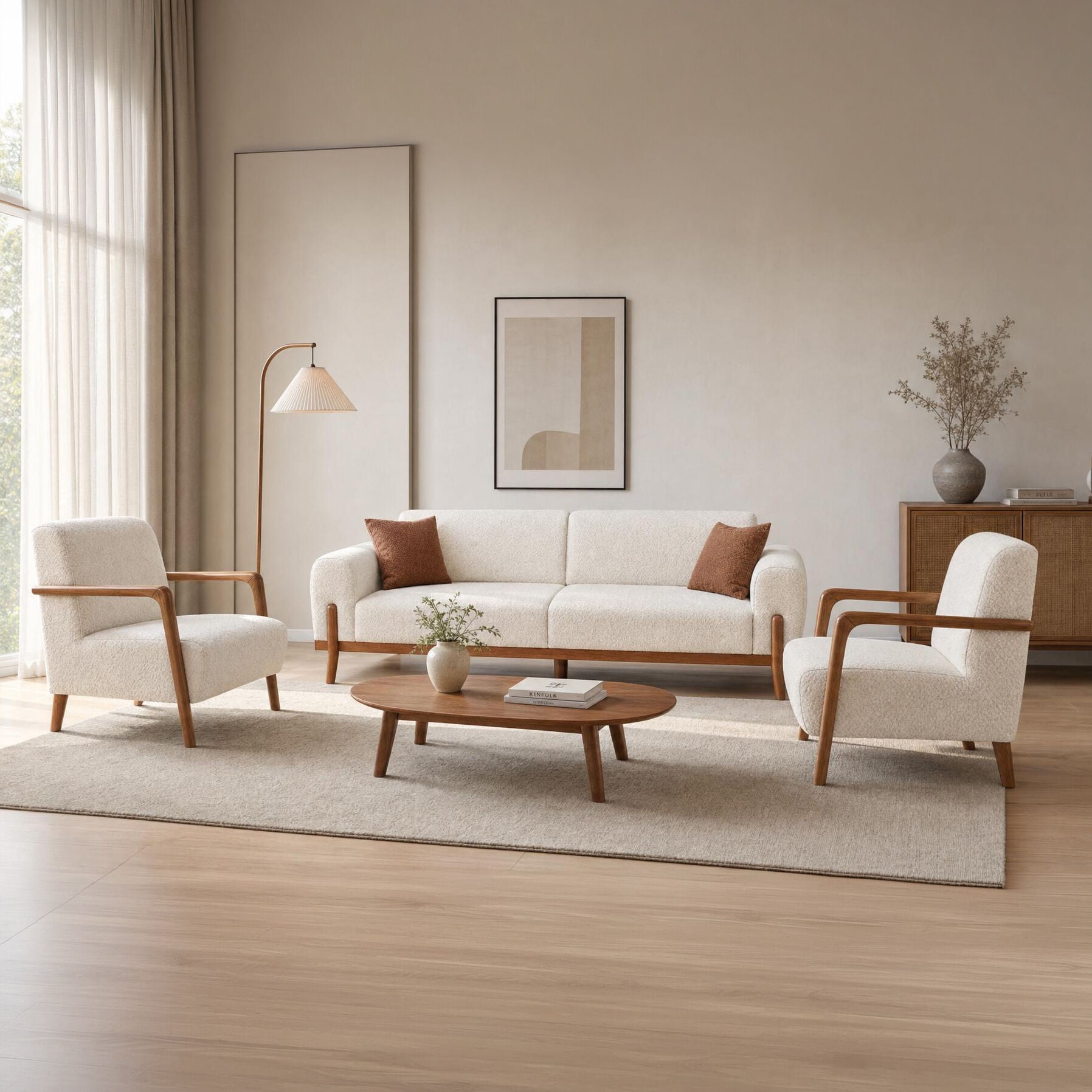 MD Bohem Sofa Set MDN165